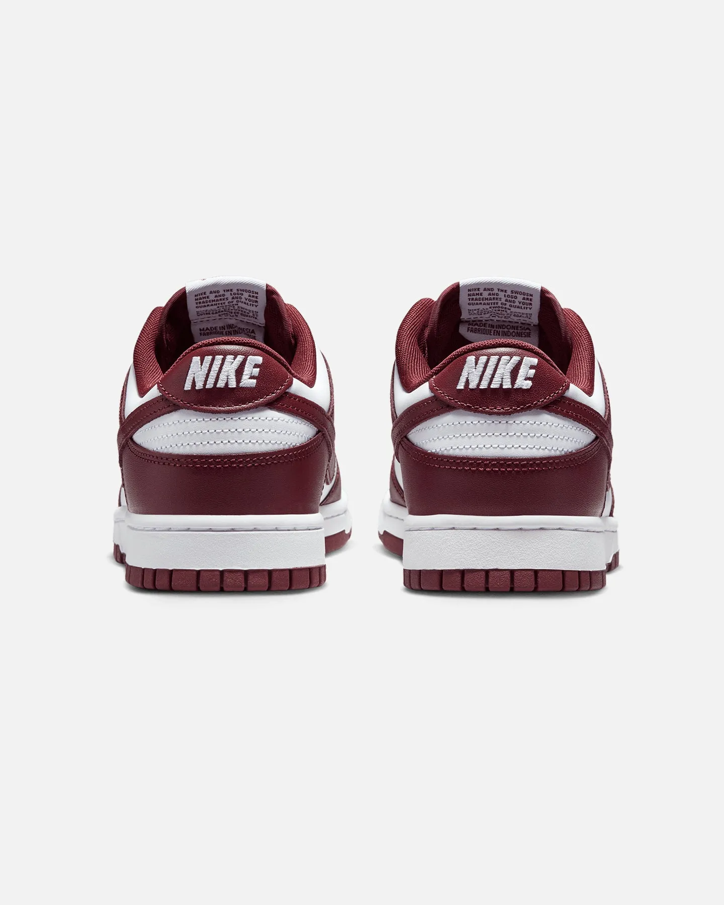 zipper Nike Dunk Low Retro White/Redwood-Gym Red