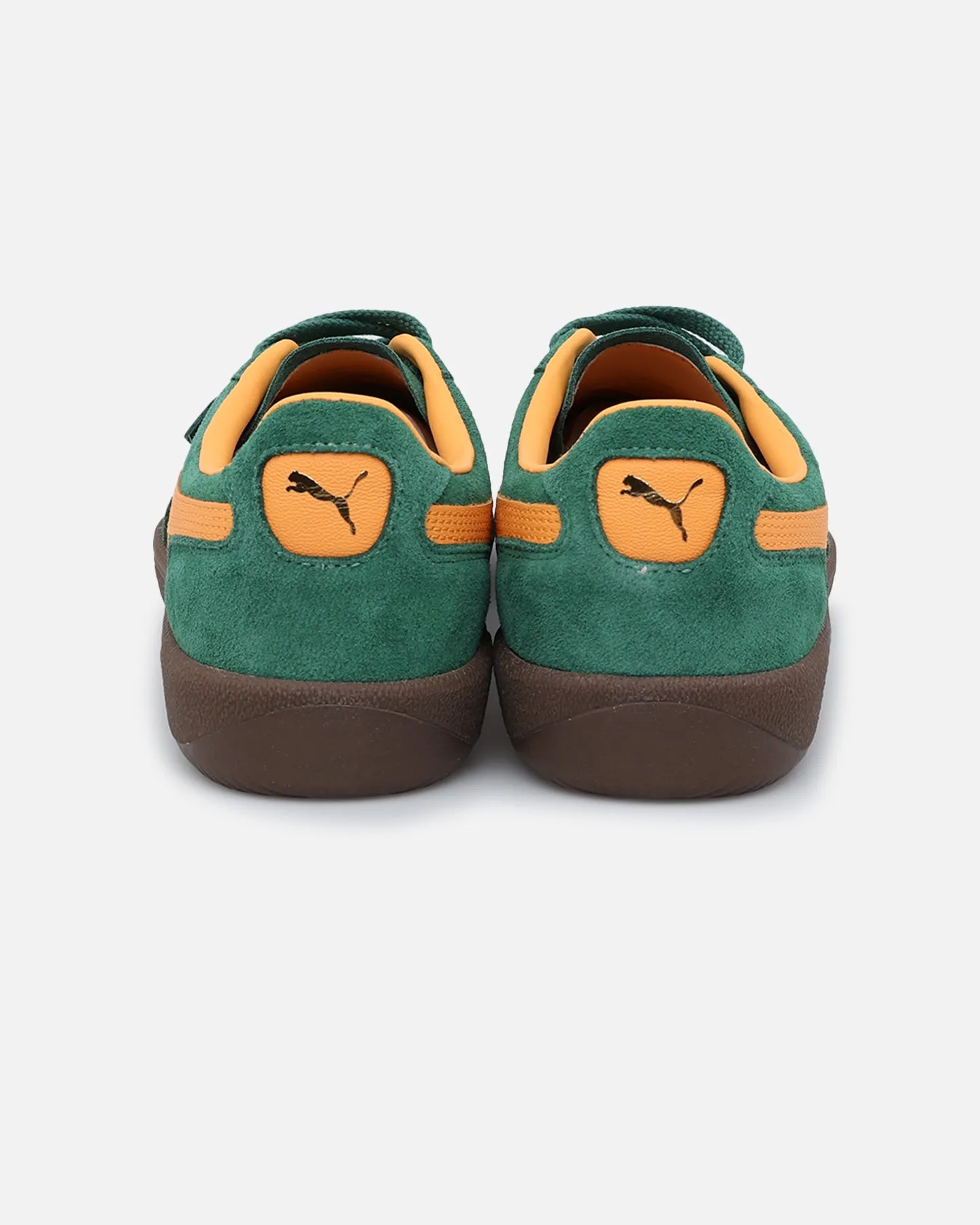 Puma Palermo Green Memory Foam Airport Travel Dinner Look