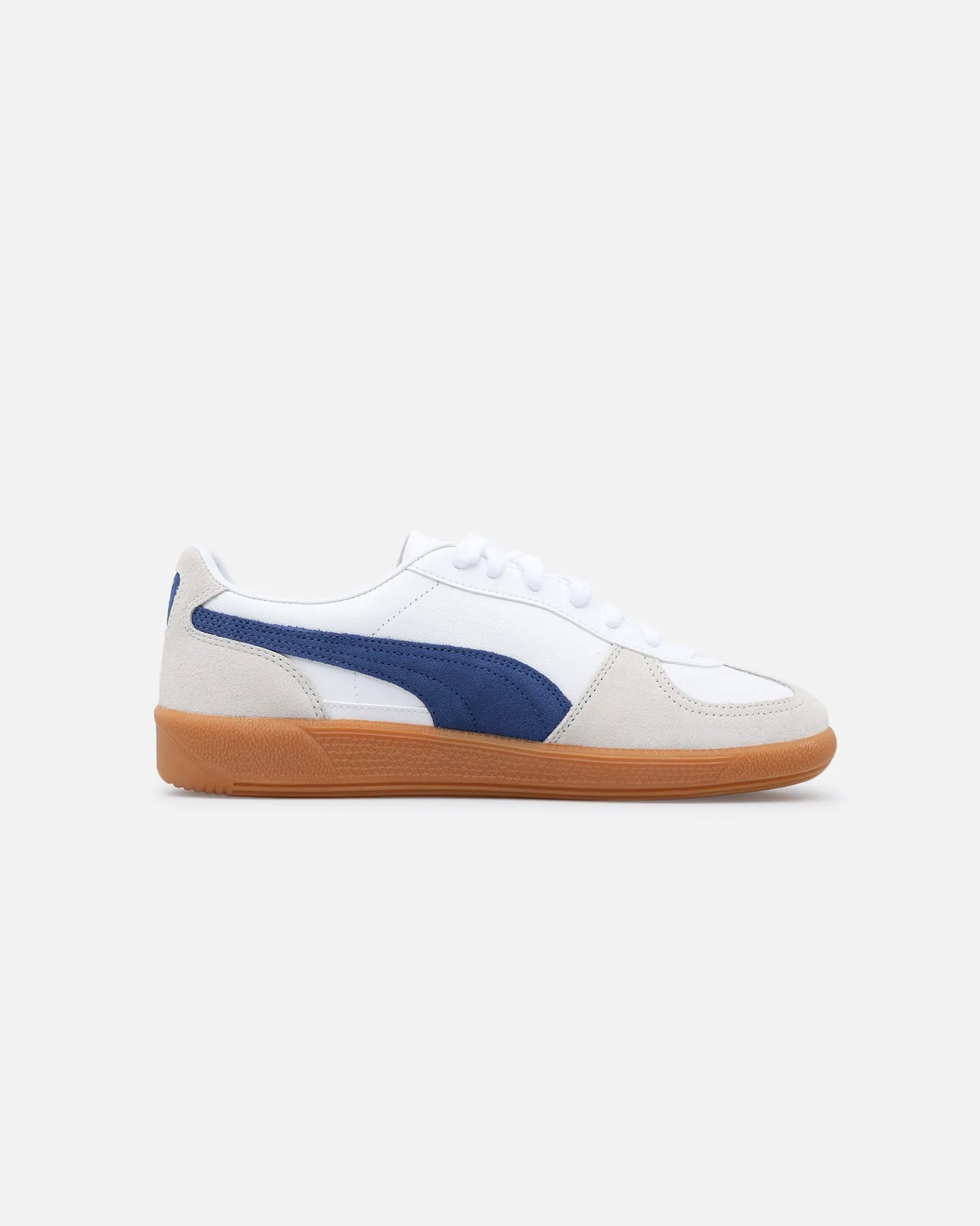 Puma Palermo Leather White/Blue Performance