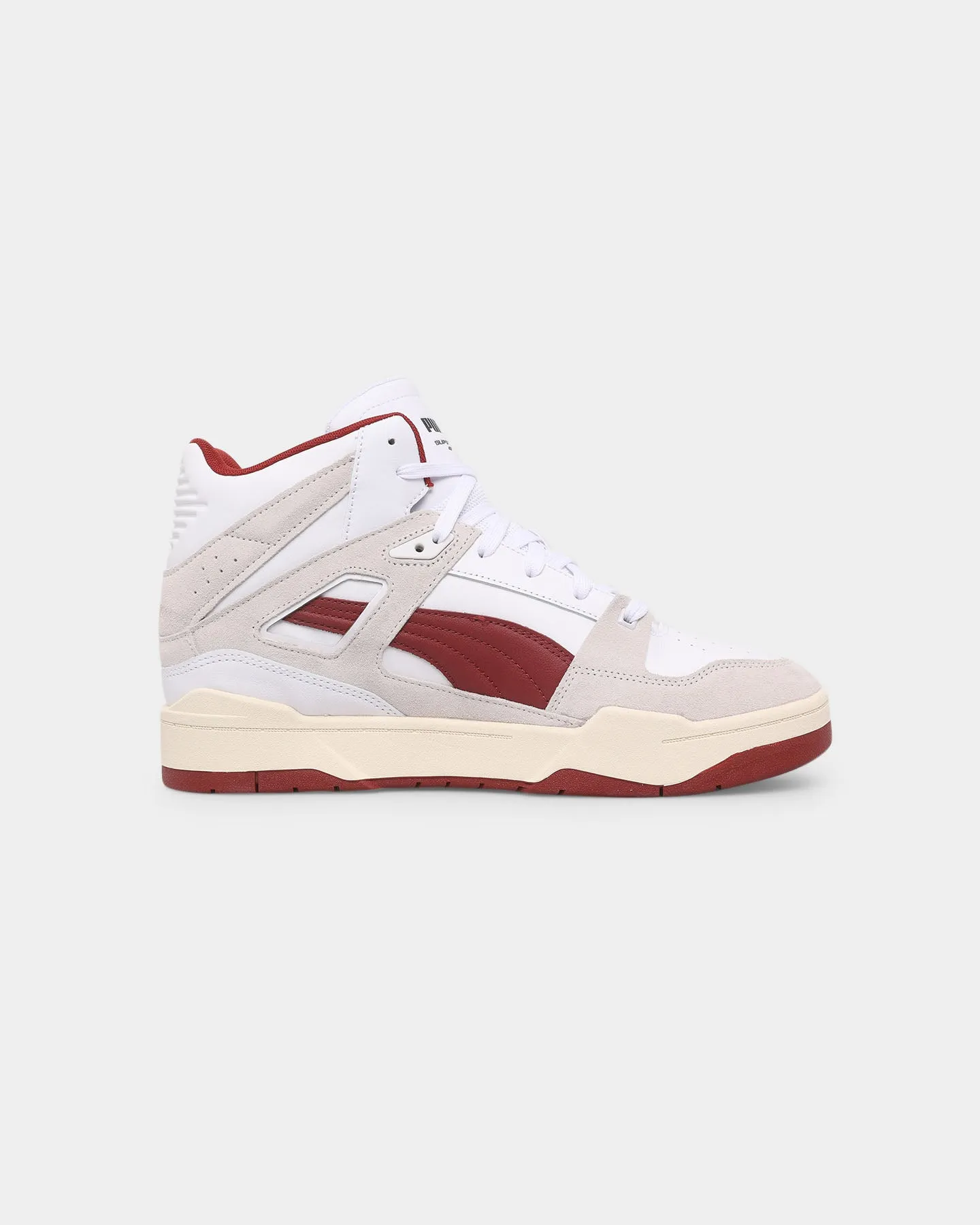Hiking Puma Slipstream Hi Heritage Shoes Puma White-Nimbus Cloud-Intense Red