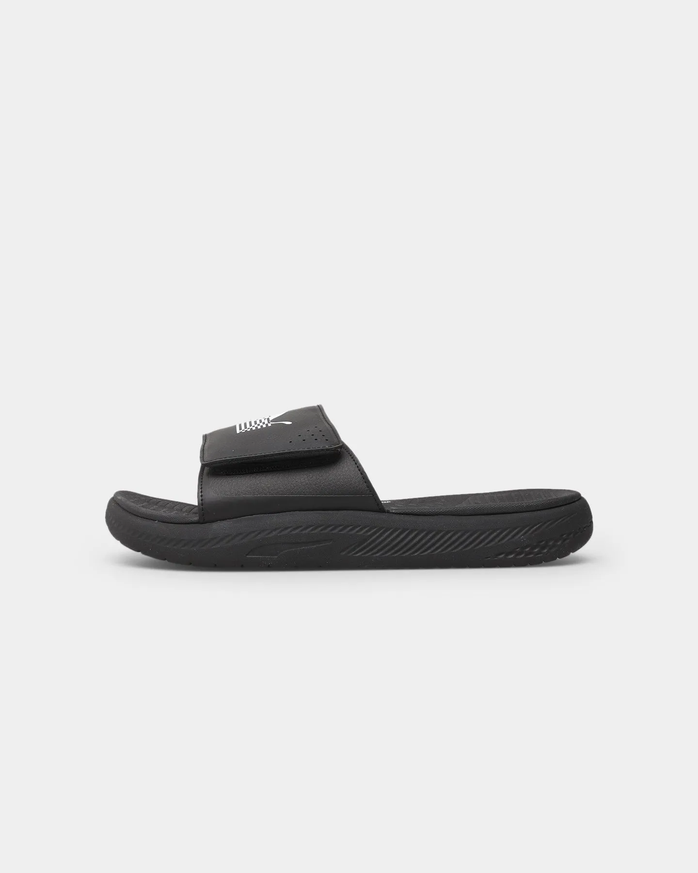 Puma Softride X TMC Slides Puma Black-Puma White Global Fit