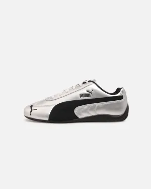 Gel Infused Heel Puma Speedcat Metallic Silver