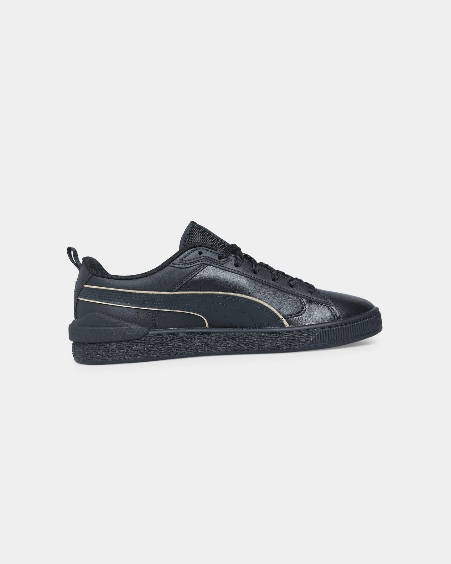 Cold Tone Retro Mood Puma Suede Bloc Liquid Metal Puma Black