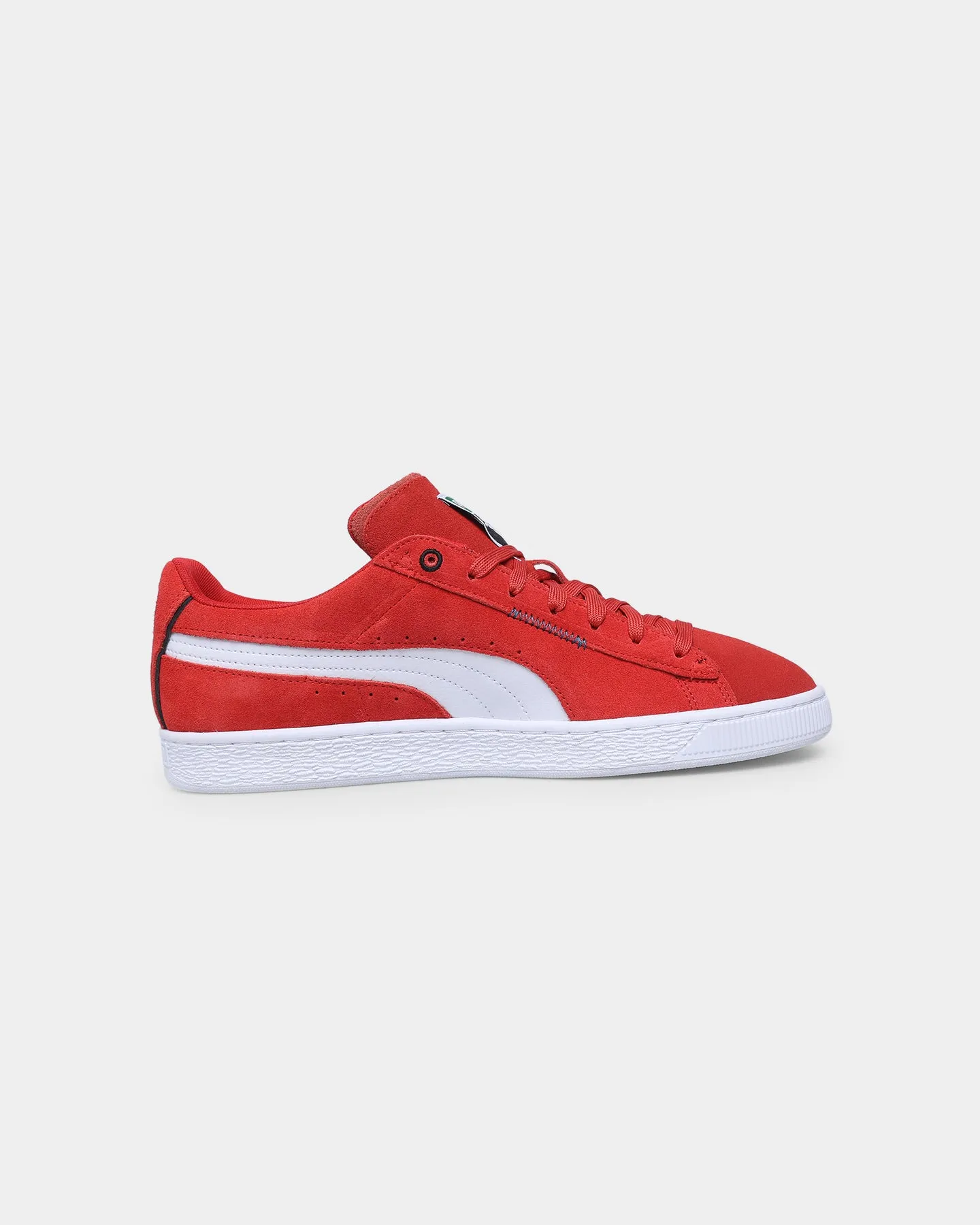 Comfort Lining Puma Suede Displaced High Risk Red/Puma White