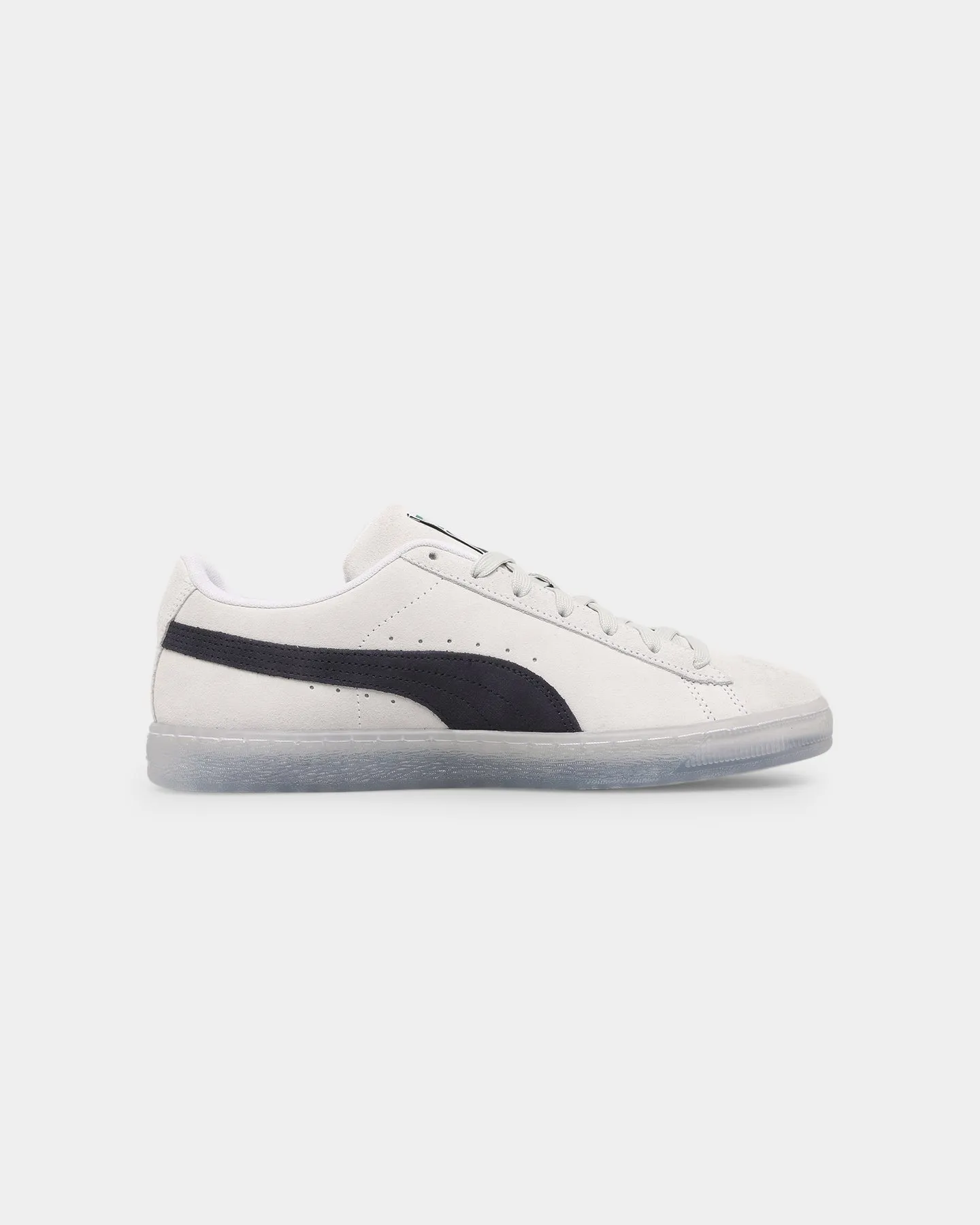 Puma Suede Translucent Shoes Puma White-Puma Black-Translucent All Day Beach Walk