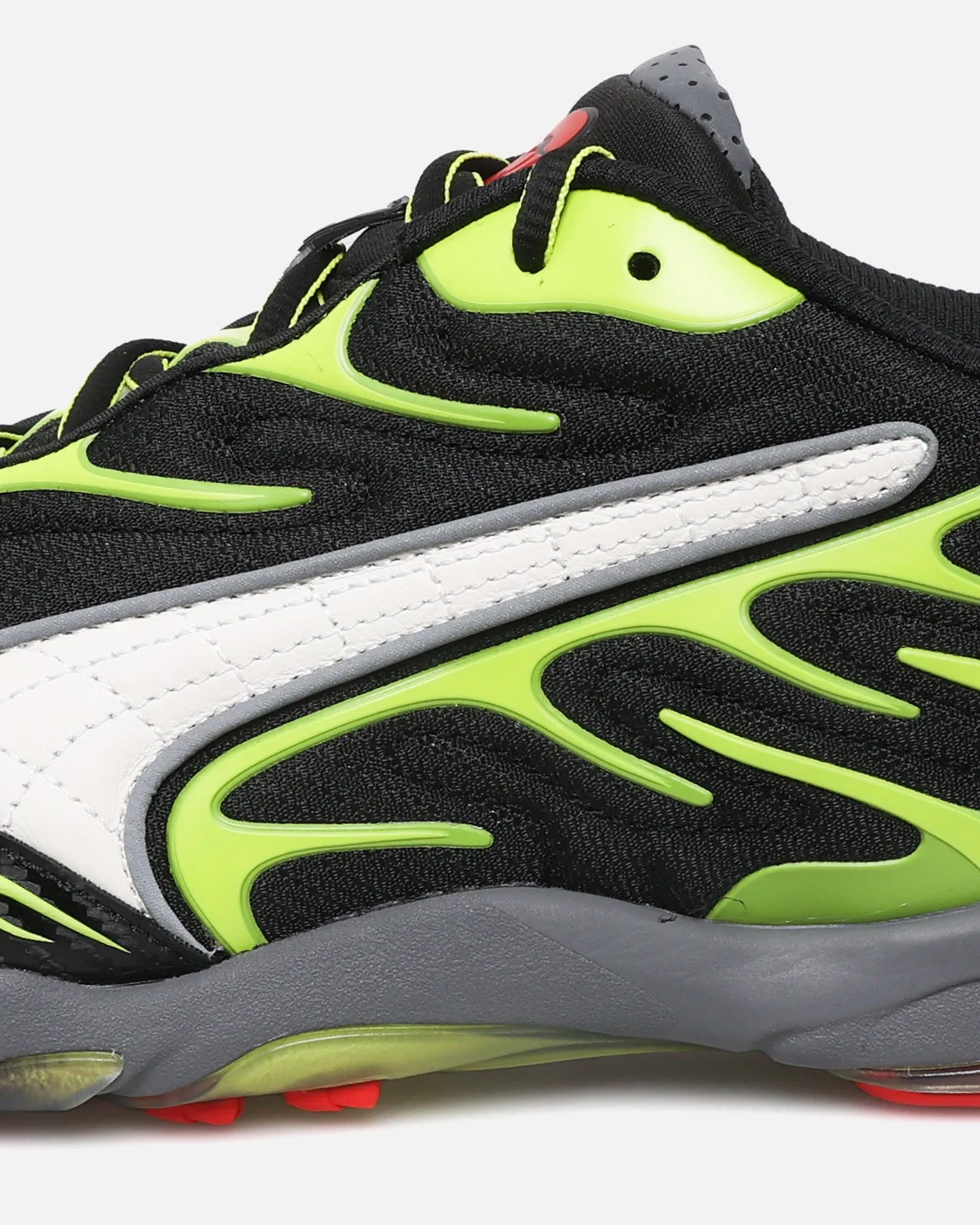 Puma X A$AP Rocky Inhale Mesh Black/Green Performance Walk Traction Lug Configuration