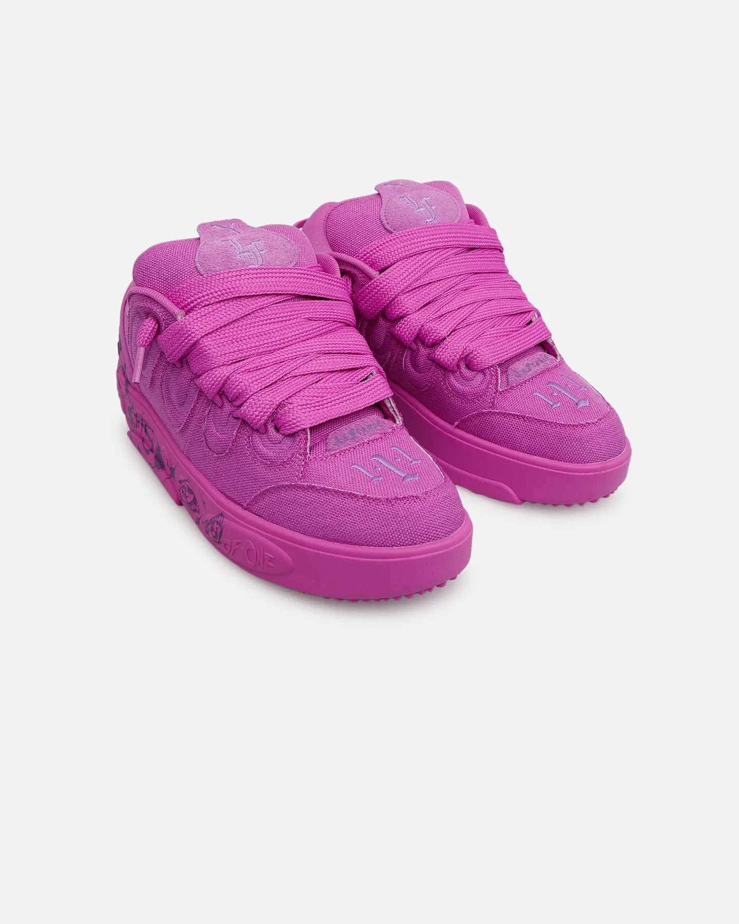 Puma X Lamelo Ball LaFranc?? 1 Butterfly Purple Supportive structure