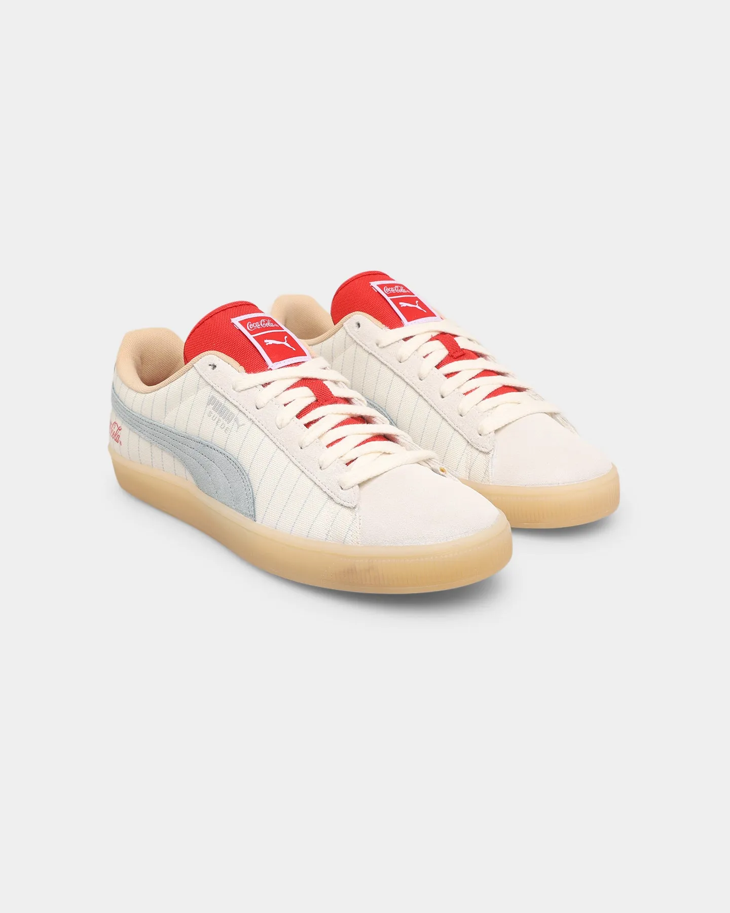 Puma X Coca Cola Suede Coca Cola Shoes Ivory Glow-Slate Work Ready