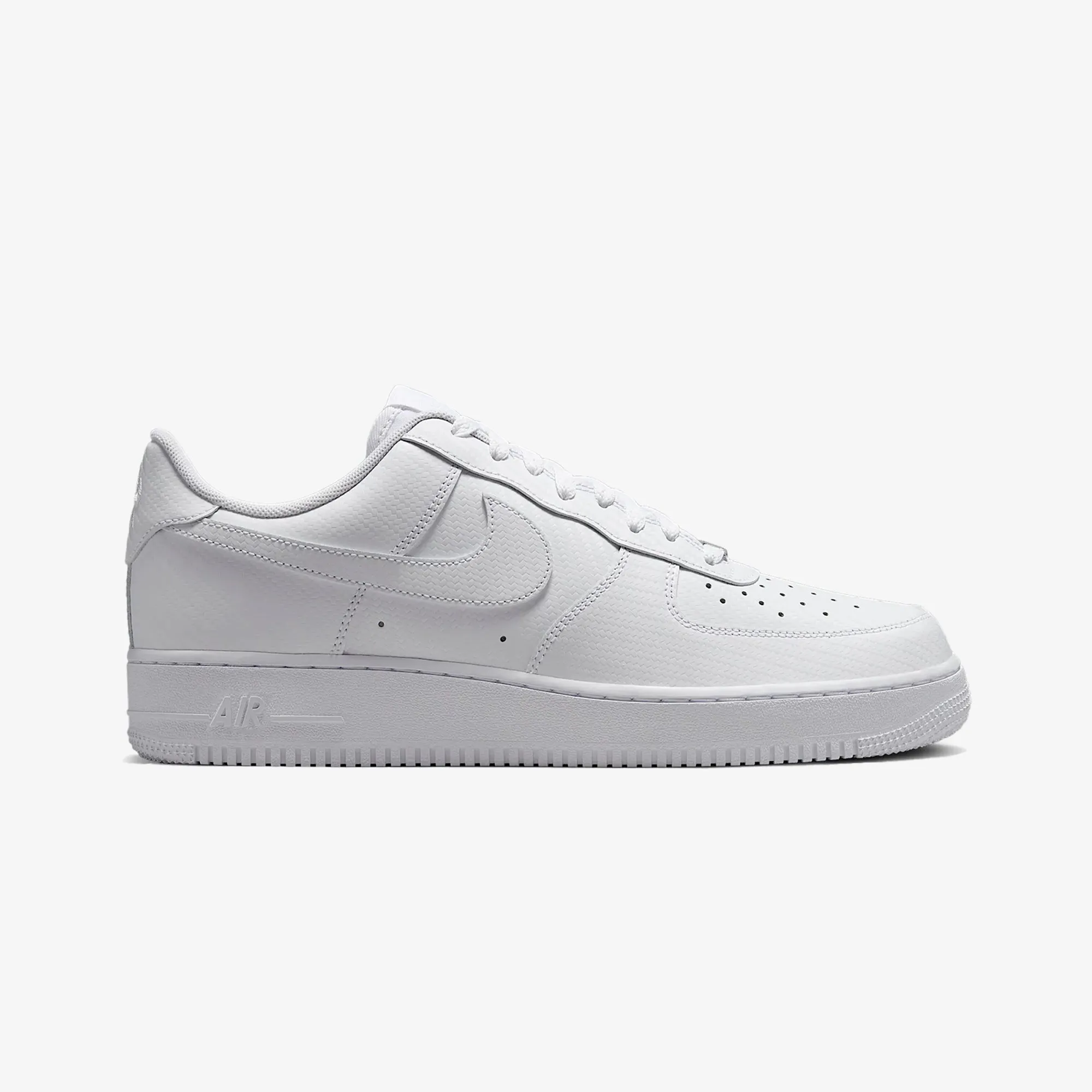 Neutral palette NIKE | AIR FORCE 1 '07 TEXTURE { WHITE/WHITE