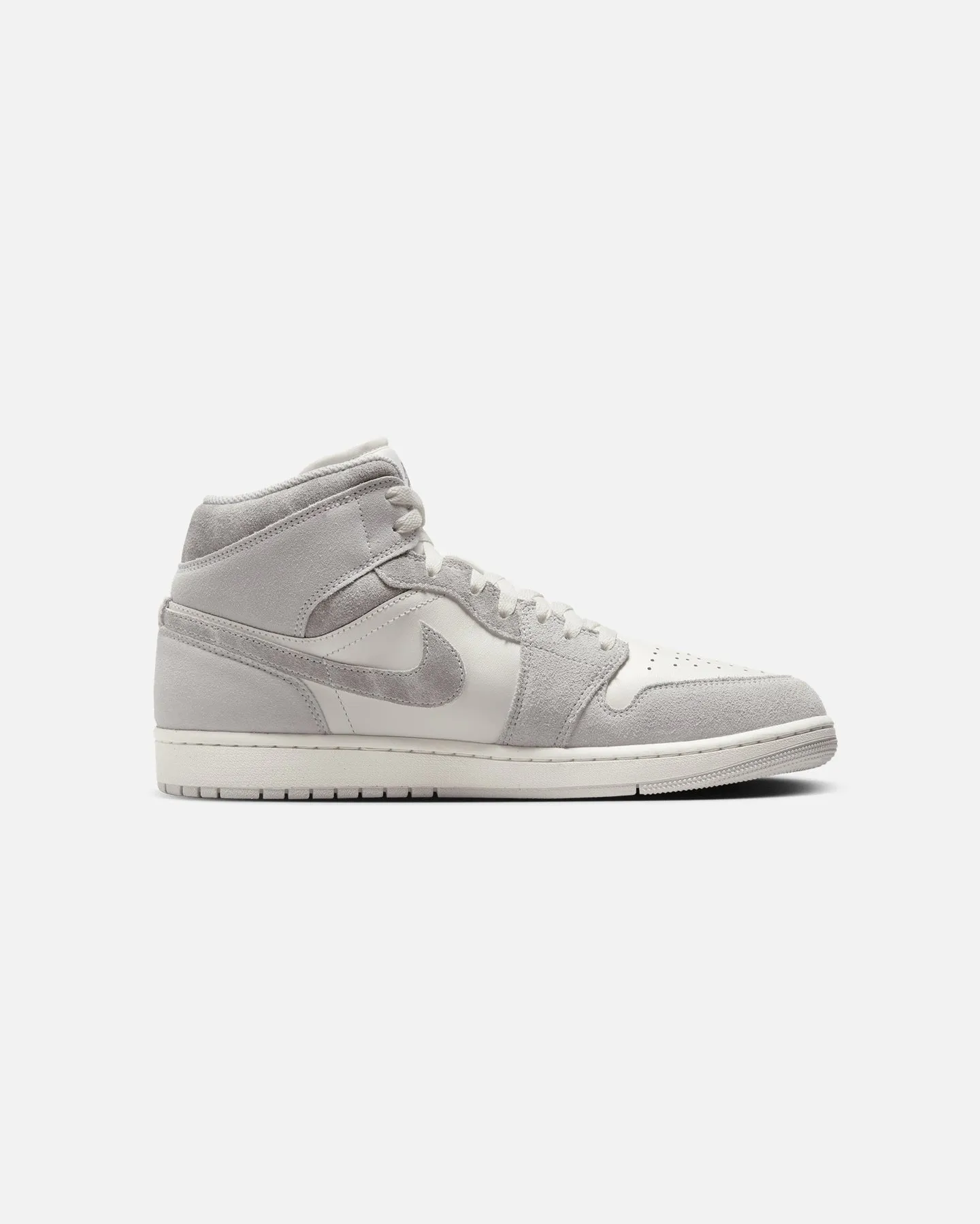 Fashion Glow Valley Run Jordan Air Jordan 1 Mid SE "Neutral Grey" Neutral Grey/Smoke Grey