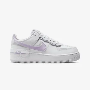 Functional Style NIKE | AIR FORCE 1 SHADOW { WHITE/LILAC BLOOM-PHOTON DUST-WHITE