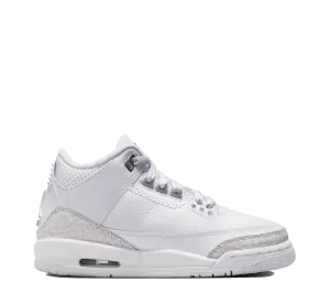 Air Jordan 3 Retro GS "Pure Money" [Grade School] Non Slip Standing Workers Surf Step