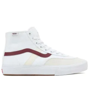 Anti Wrinkle Vans Crockett High - White/Red