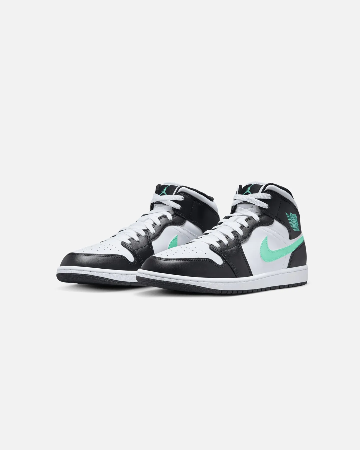 Spanish Bold Jordan Air Jordan 1 Mid White/Green Glow