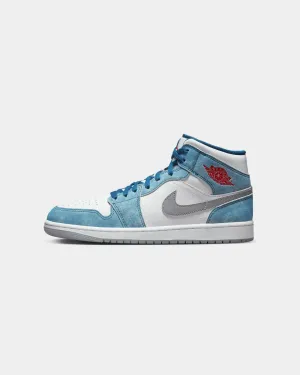 Foot Glow Fast pace Jordan Air Jordan 1 Mid SE French Blue/Fir