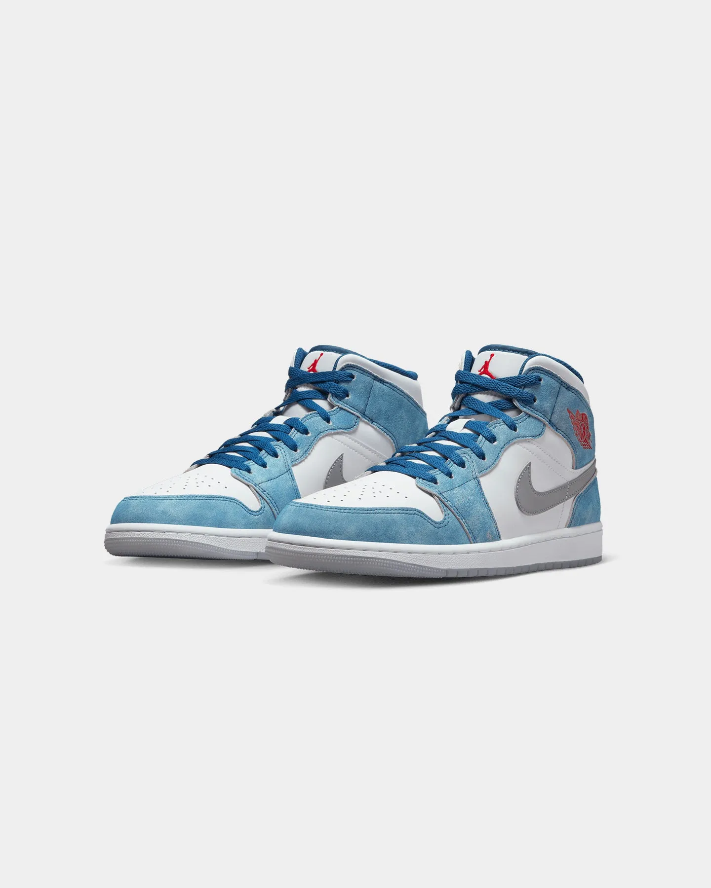 Quality Quick Drying Weekend Errands Jordan Air Jordan 1 Mid SE French Blue/Fir