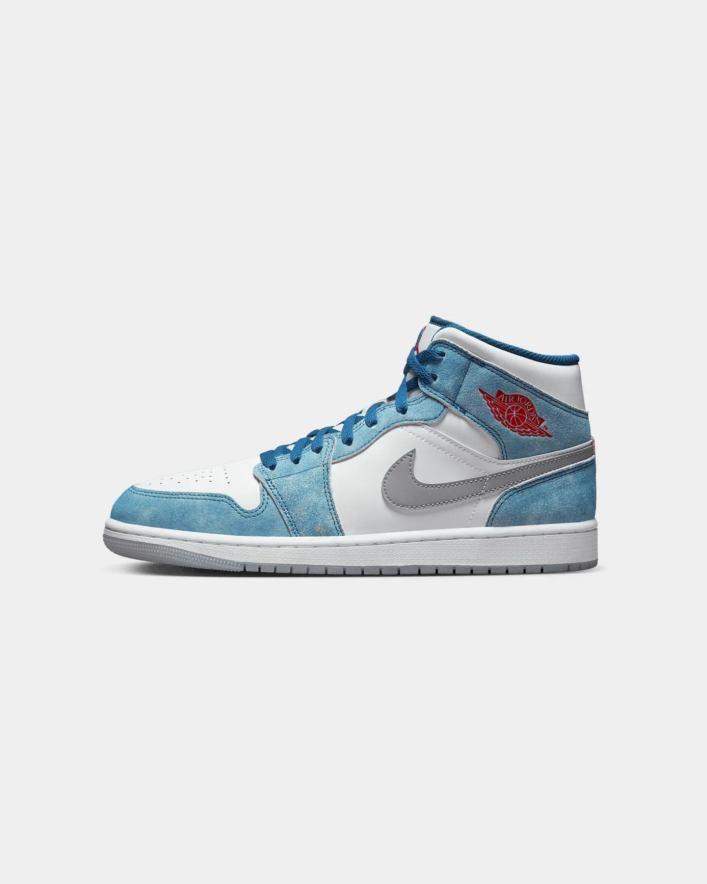 Foot Glow Fast pace Jordan Air Jordan 1 Mid SE French Blue/Fir