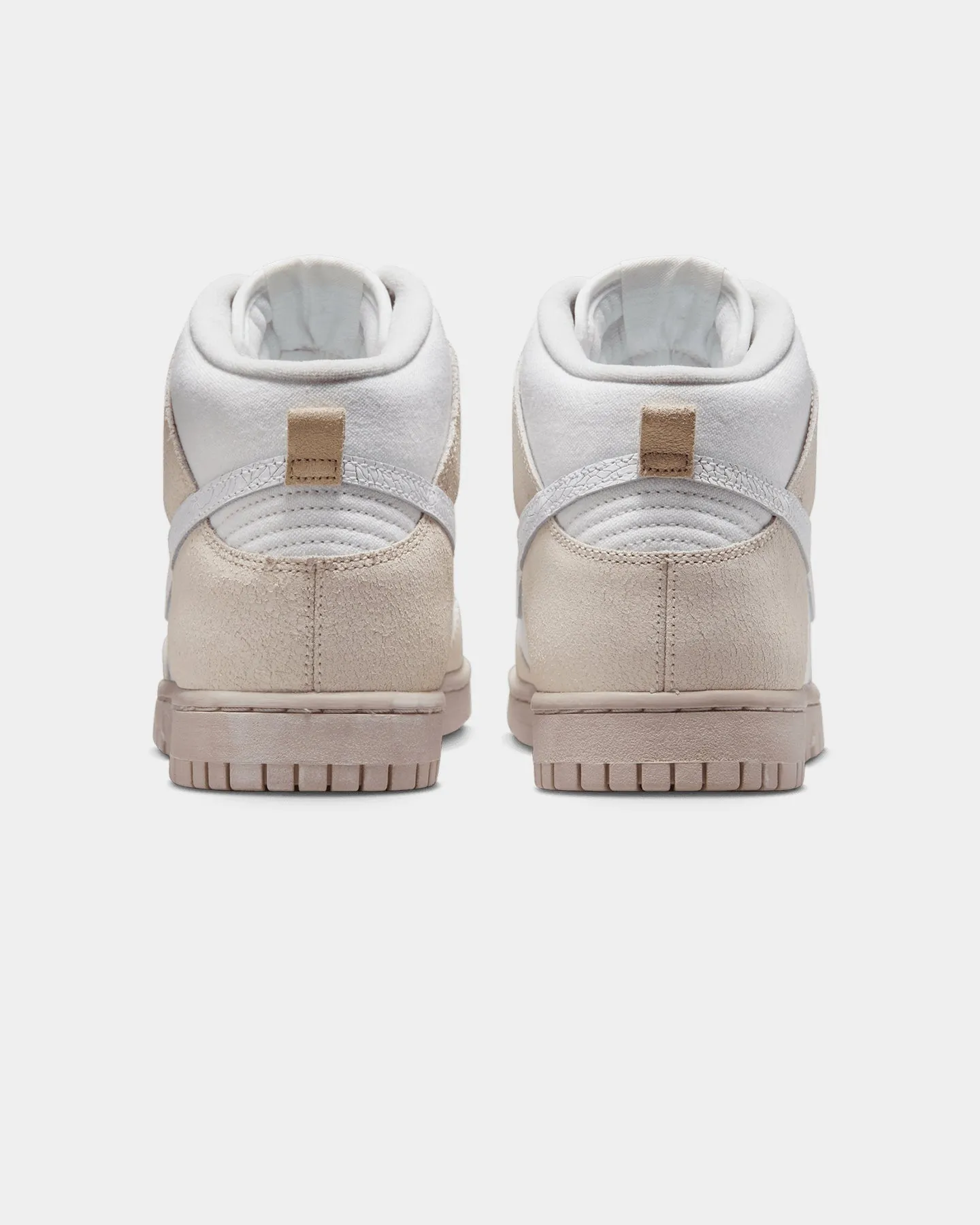 Nike Dunk High Retro EMB "Phantom" Summit White Comfortable fit Cold Tone