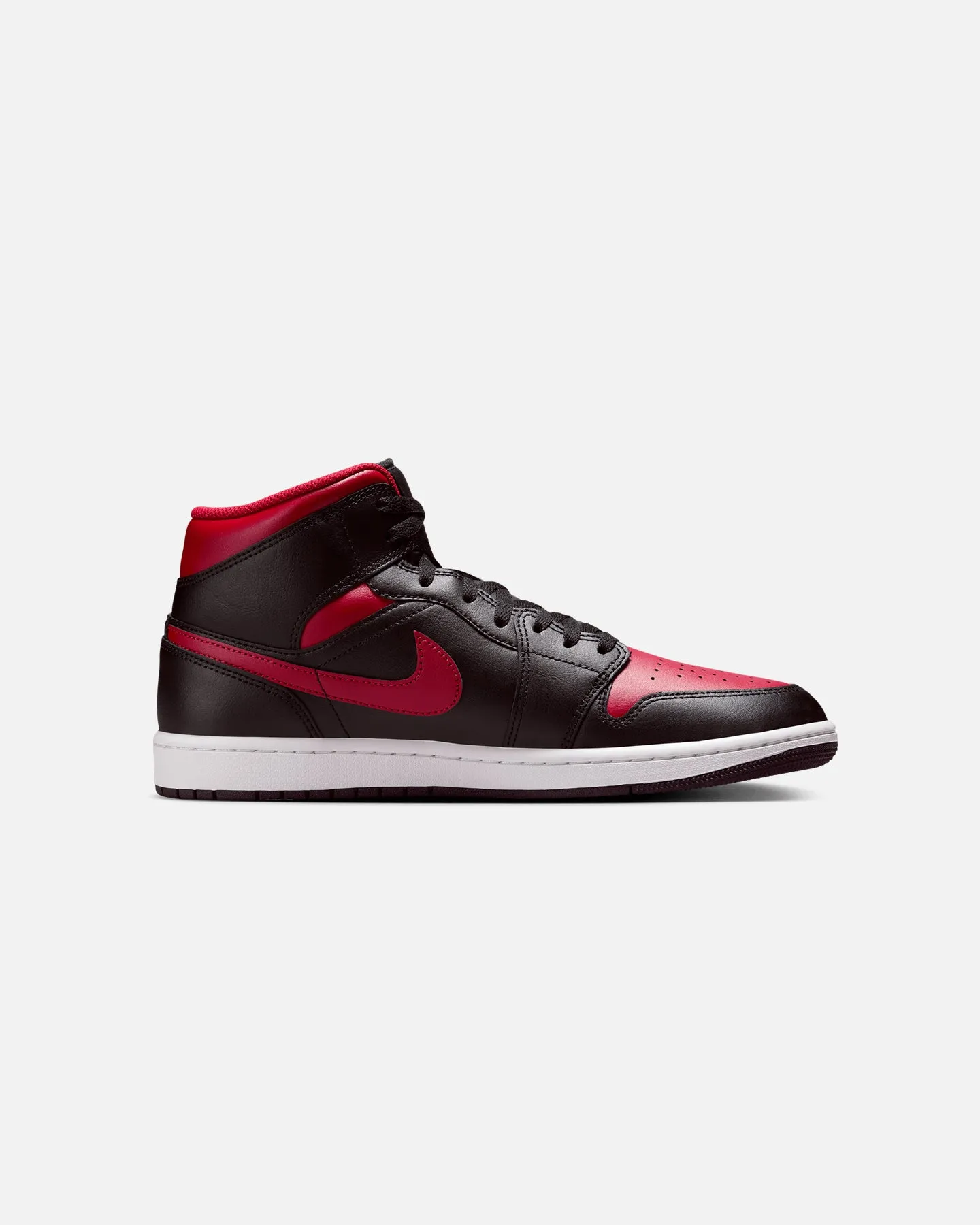 On Trend Elastic Sling Jordan Air Jordan 1 Mid "Bred" Black/Varisty Red-Summit White