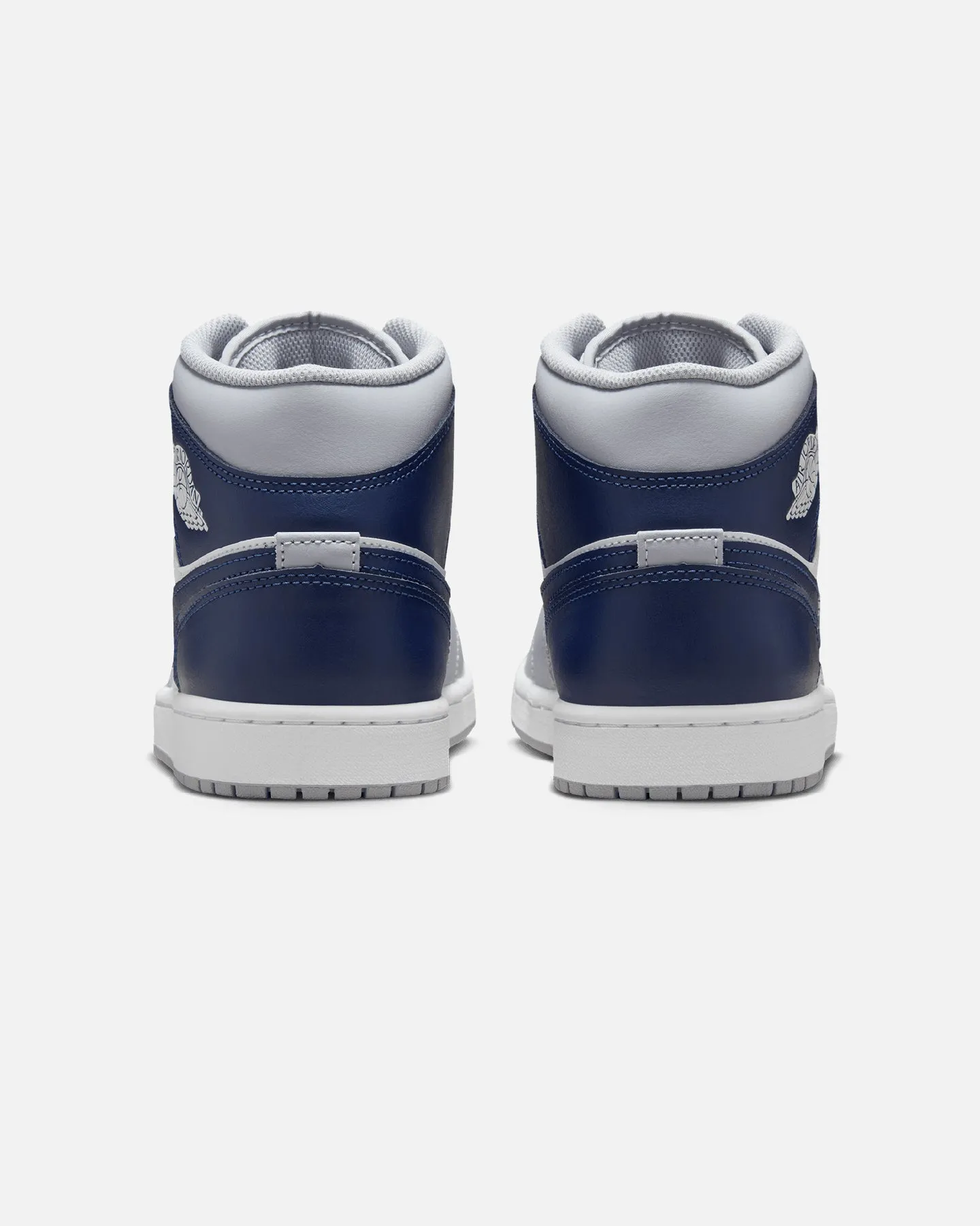 Short Trip Jordan Air Jordan 1 Mid "Georgetown" White/Midnight Navy