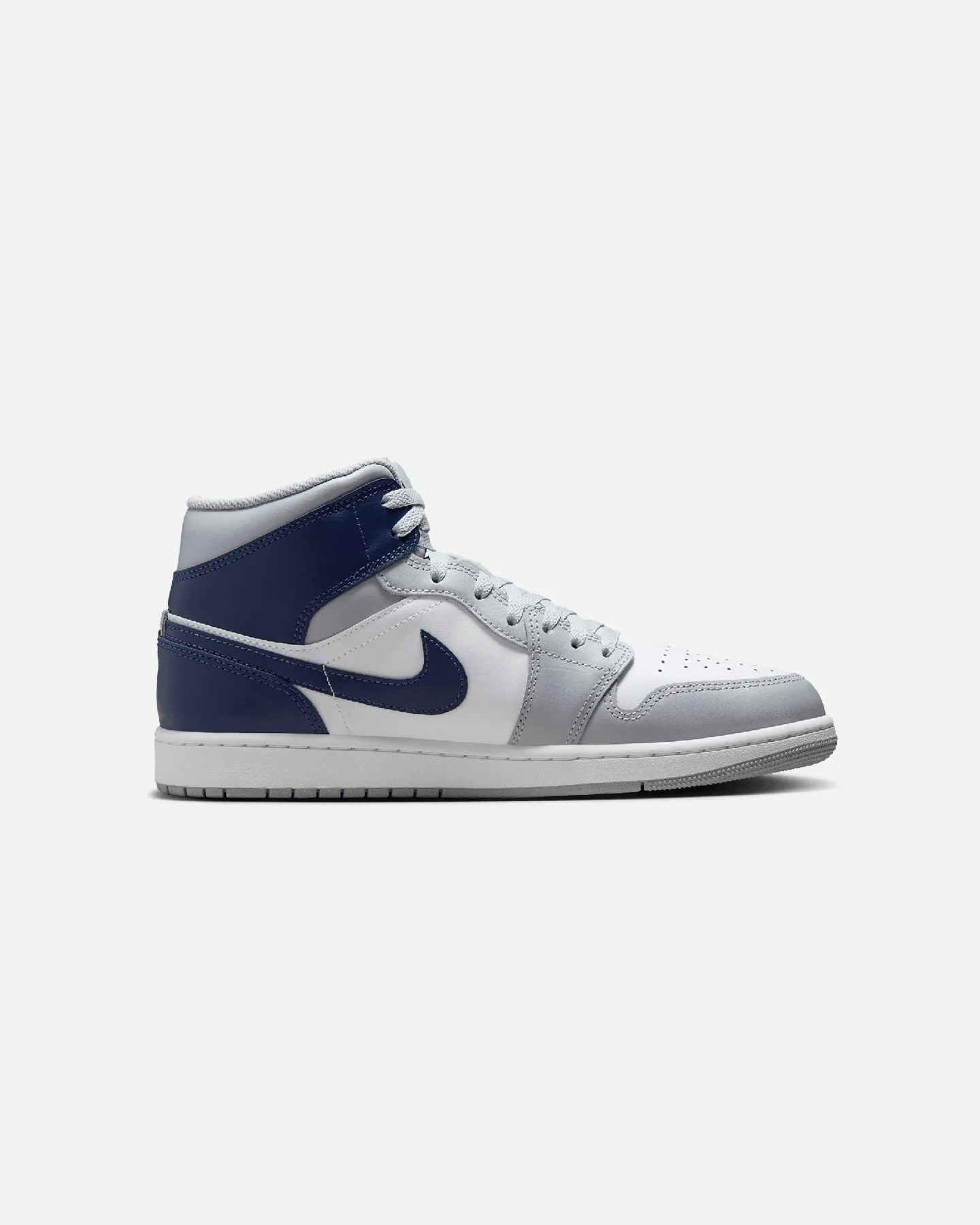 Fitness Vibe Jordan Air Jordan 1 Mid "Georgetown" White/Midnight Navy