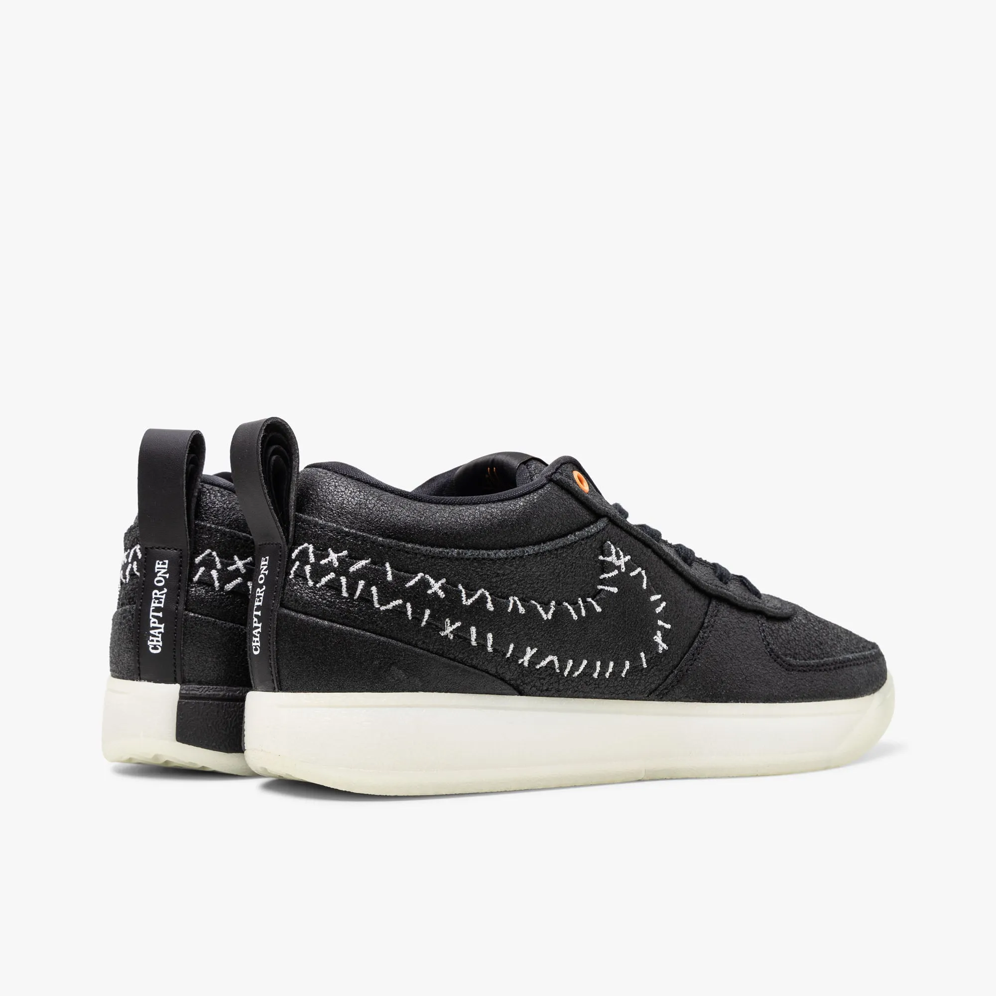 Nike Book 1 Black / Black - White - Clay Orange Slow Walks Follow Step