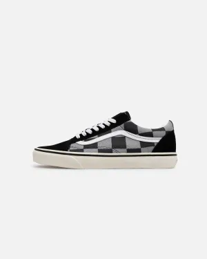 Ultra Light Urban Walkers Vans Old Skool "Mono Checkerboard" Black