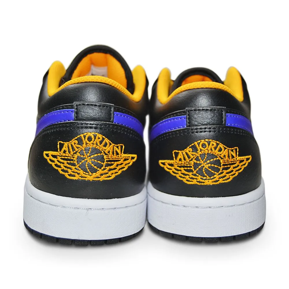 LightweightDesign Mens Nike Air Jordan 1 Low "Dark Concord" - 553558 075- Black Dark Concord Taxi