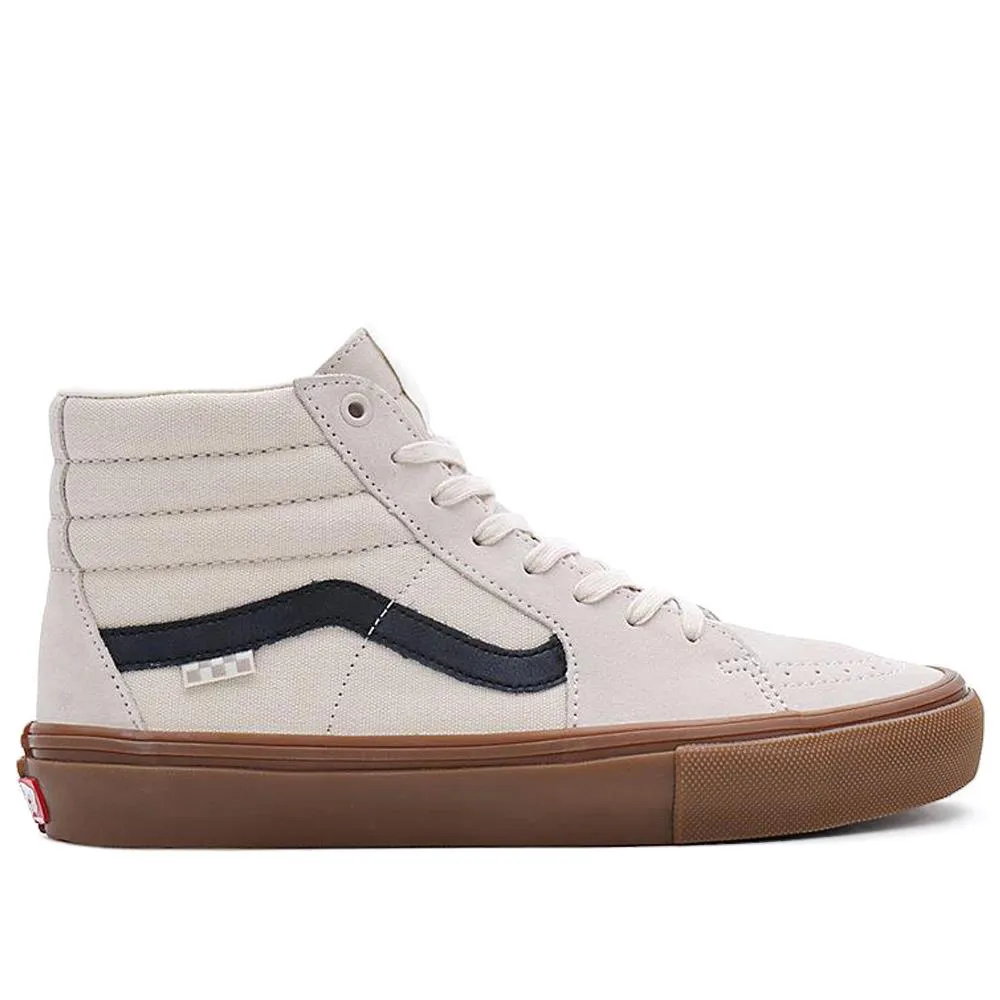 Vans Skate Sk8-Hi - Birch/Gum Flat Grounding Abrasion Resistance