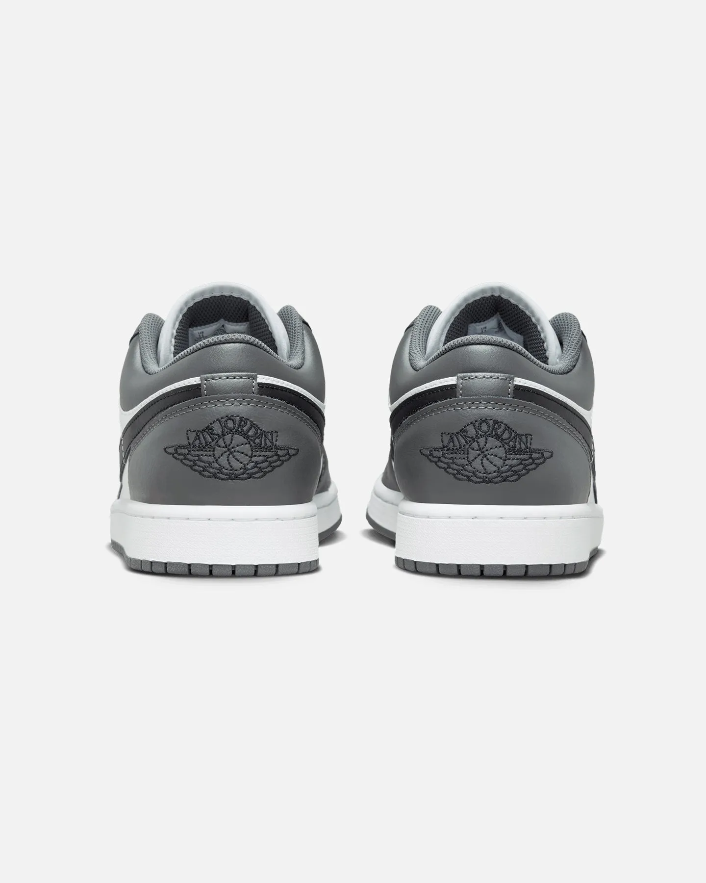 Jordan Air Jordan 1 Low "Iron Grey" White/Black/Green Balance Fit
