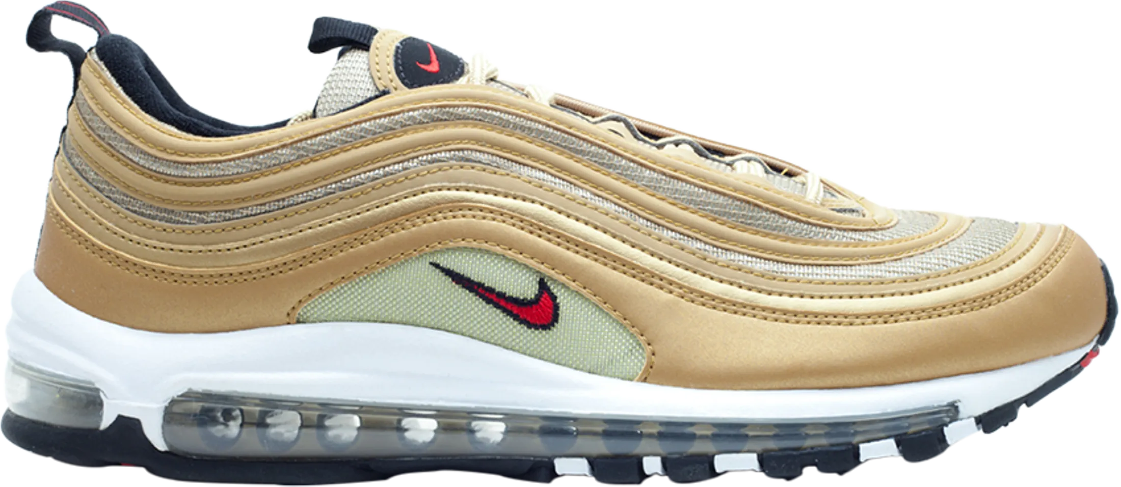 Air Max 97 Metallic Gold 2017 (W) 885691 700 Pressure Zone Mapping
