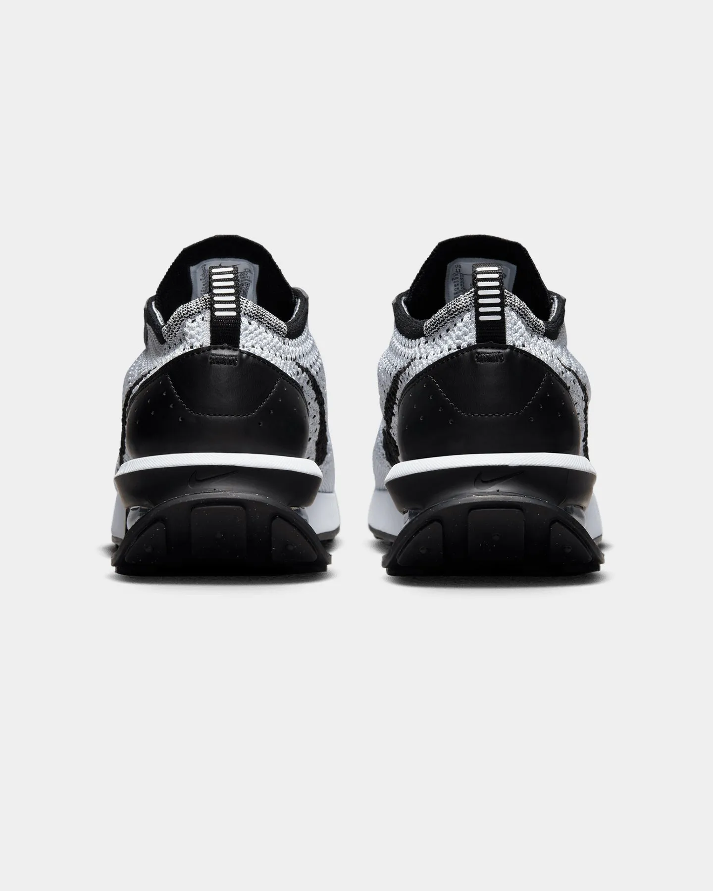 Date night Durable outsole Nike Air Max Flyknit Racer Pure Platinum/Black