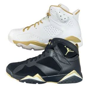 Comfortable Step Ease Wear Nike Air Jordan 6/7 Golden Moments Pack