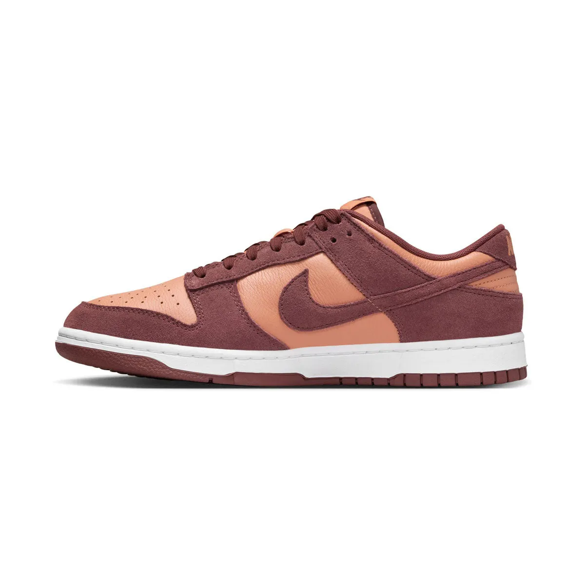 Nike Dunk Low Retro SE Leather/Suede 'Amber Brown' Men's Shoes Seamless Sockliner Comfort Driven Fit