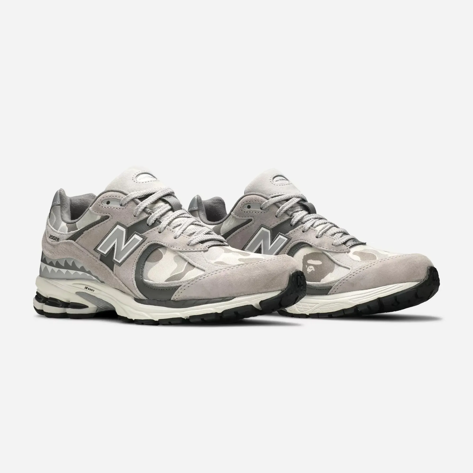 Shock Absorbing Plate New Balance 2002R Protection Pack Bape Apes Together Strong Grey