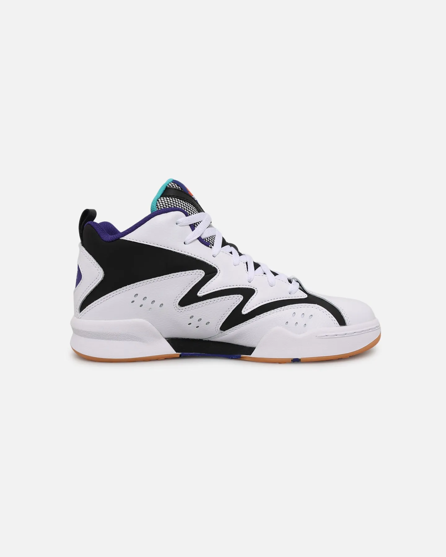 Multi Purpose Track Run Reebok Above The Rim Mid Black/Purple