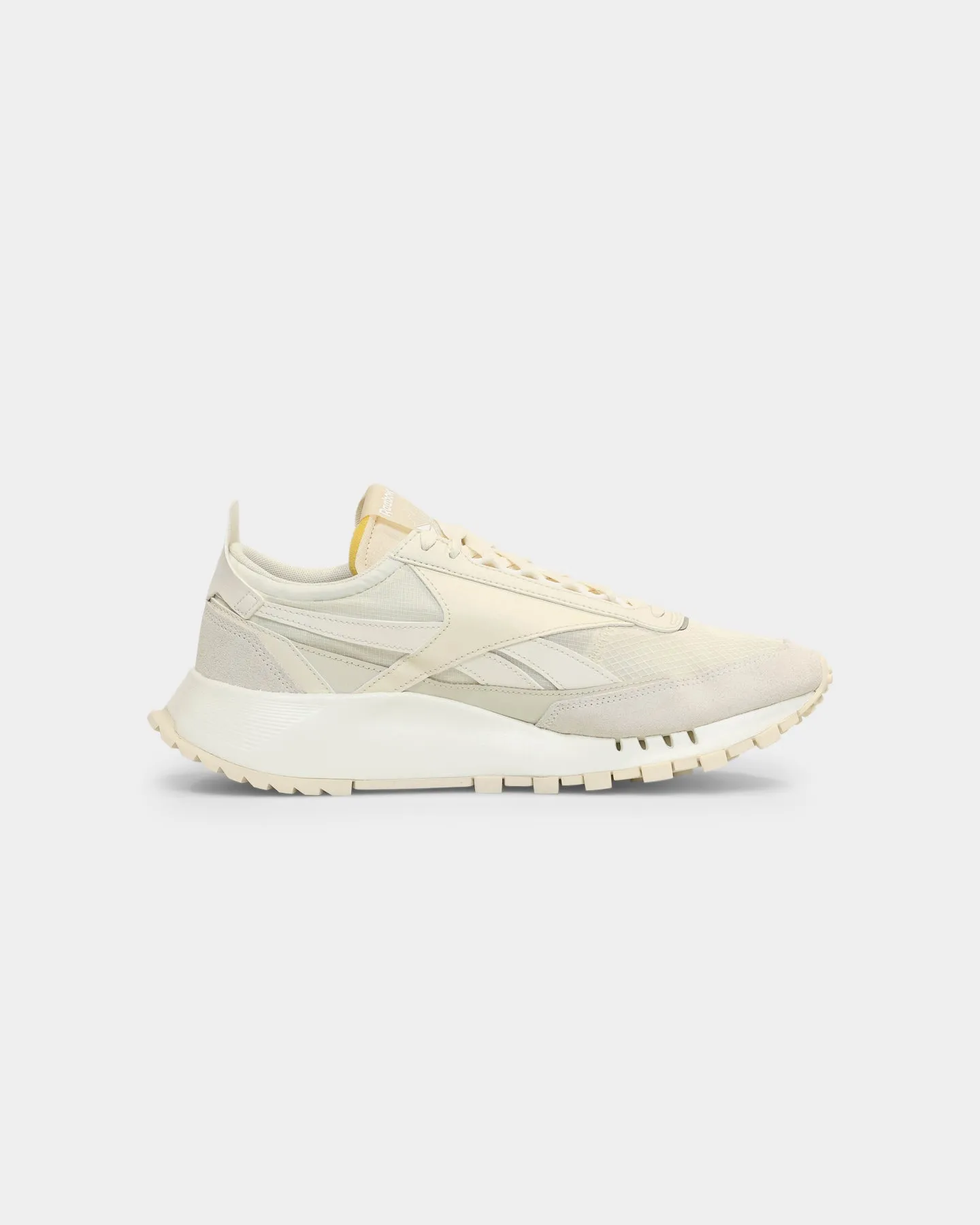 Reebok CL Legacy Chalk White/White Action Fast Quick Step