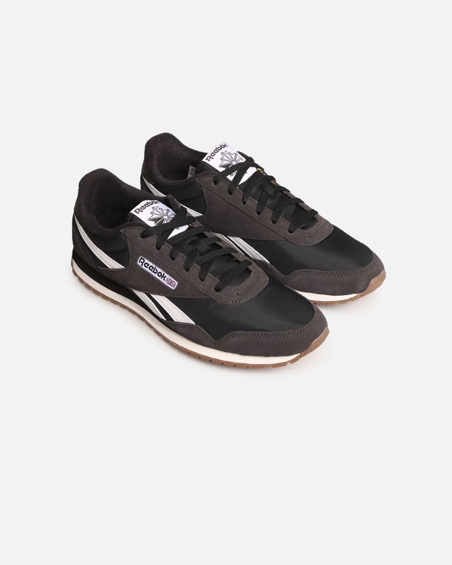 Flexible Arch Durable Lacing Reebok Classic AZ Washed Black