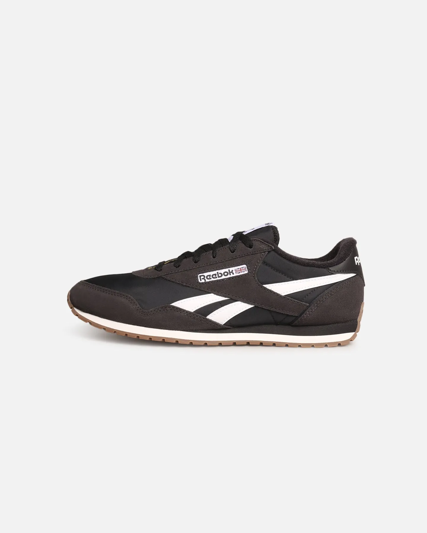 Contoured Heel Cup Reebok Classic AZ Washed Black