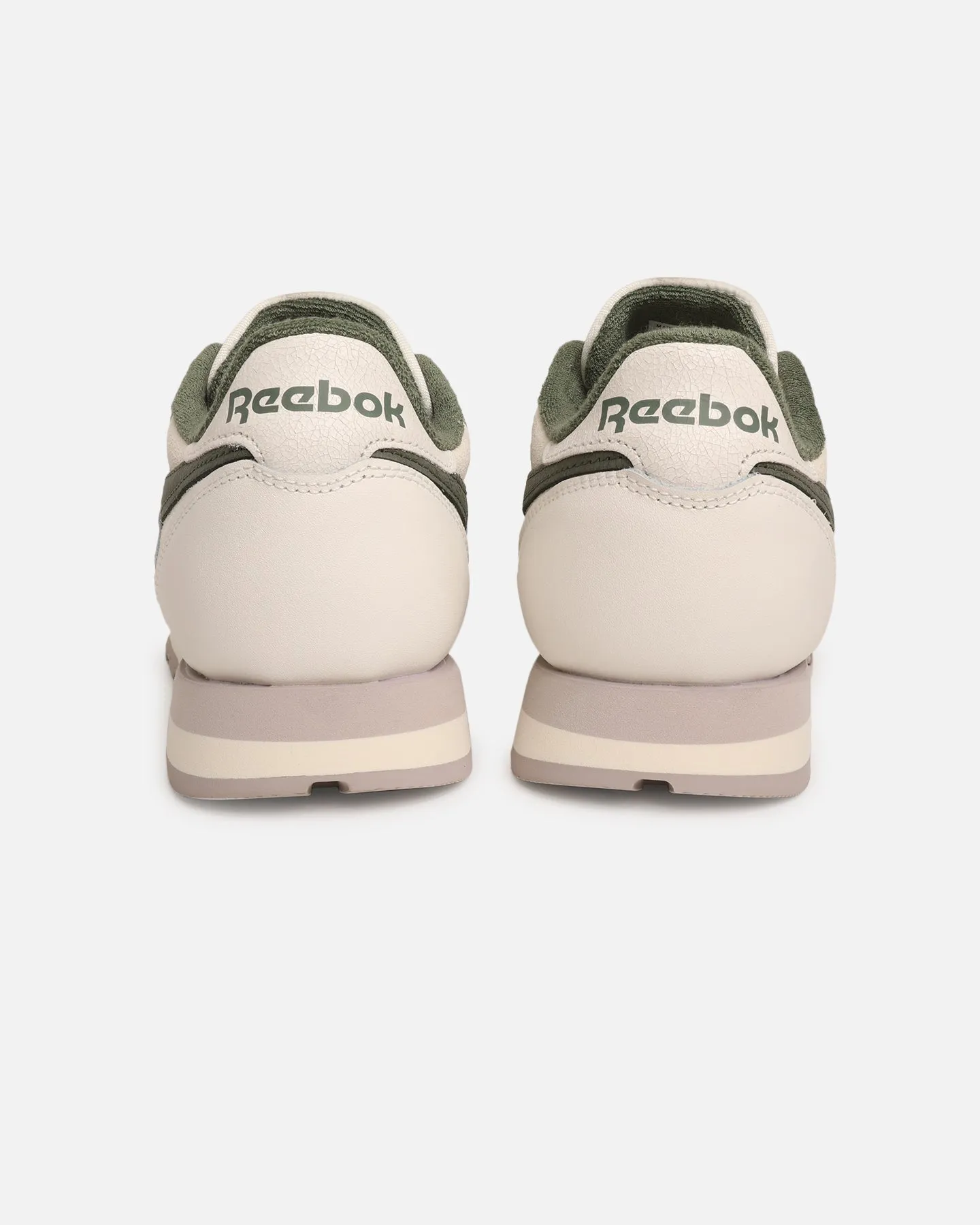 Reebok Classic Leather Chalk Sport Casual Fitted Design