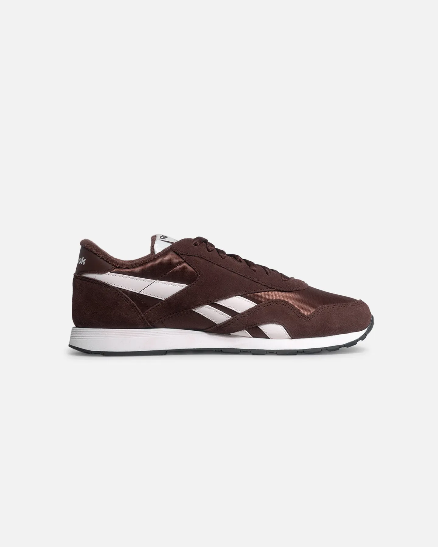 Classy silhouette Abrasion Resistant Toe Reebok Classic Nylon Brown