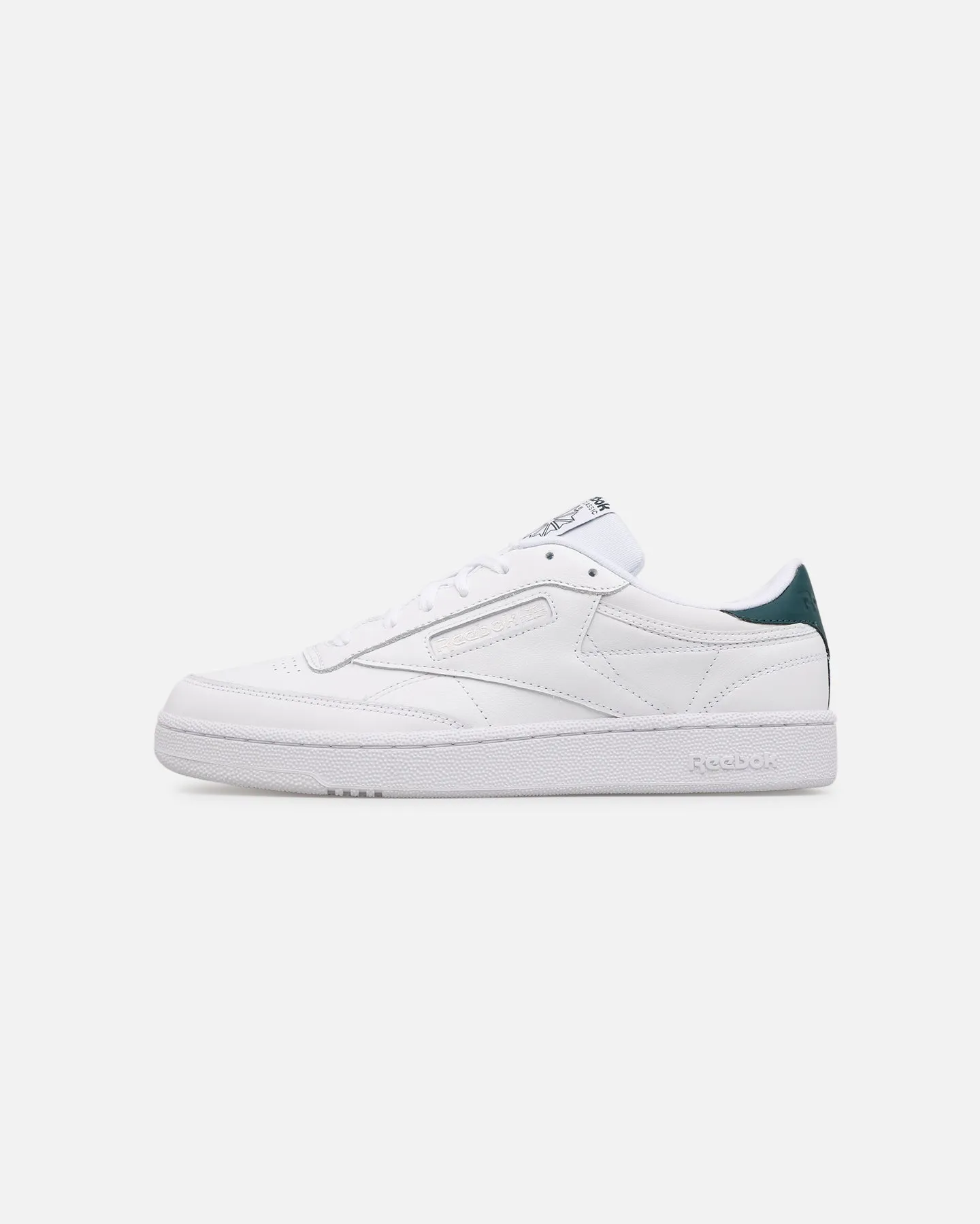 Reebok Club C 85 White/Green Pair Quick Frost Safe