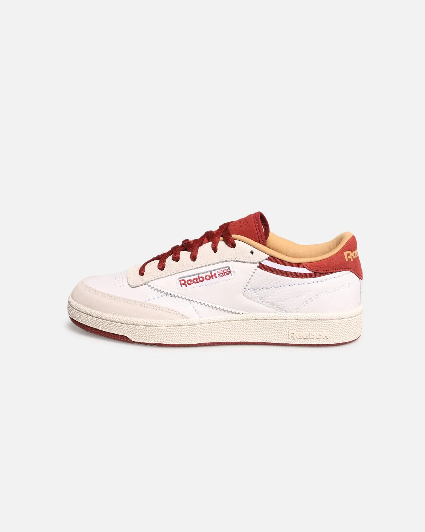Soft-touch design Reebok Club C 85 White/Red