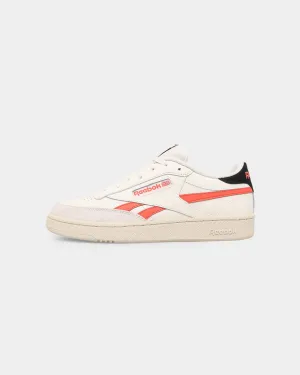 Lace Up Style Reebok Club C Revenge Chalk/Semi Orange