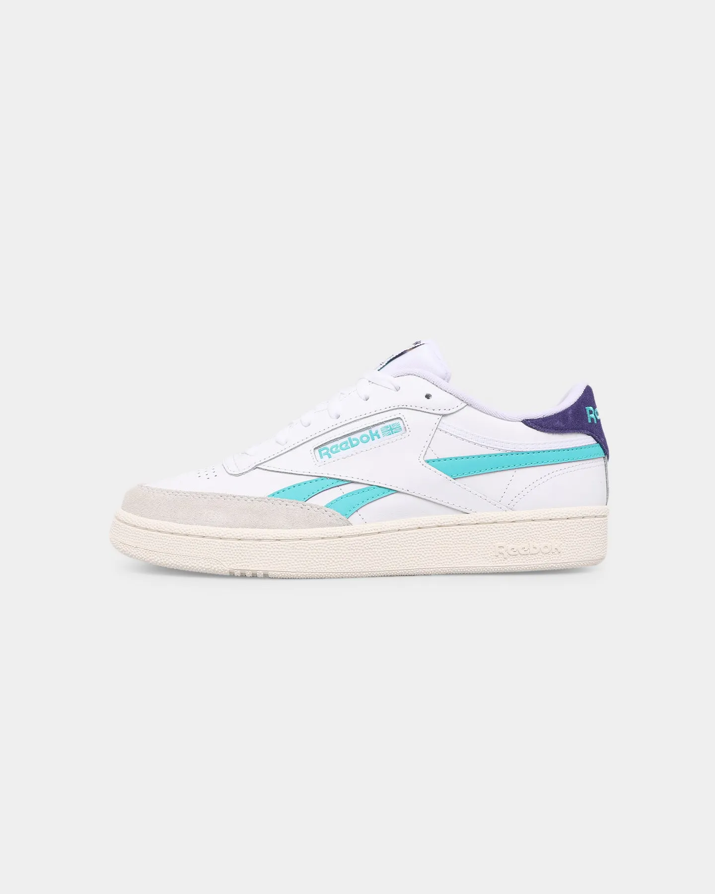 Quick Drying Airport Travel Reebok Club C Revenge White/Classic Blue