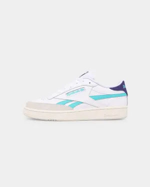 Quick Drying Airport Travel Reebok Club C Revenge White/Classic Blue