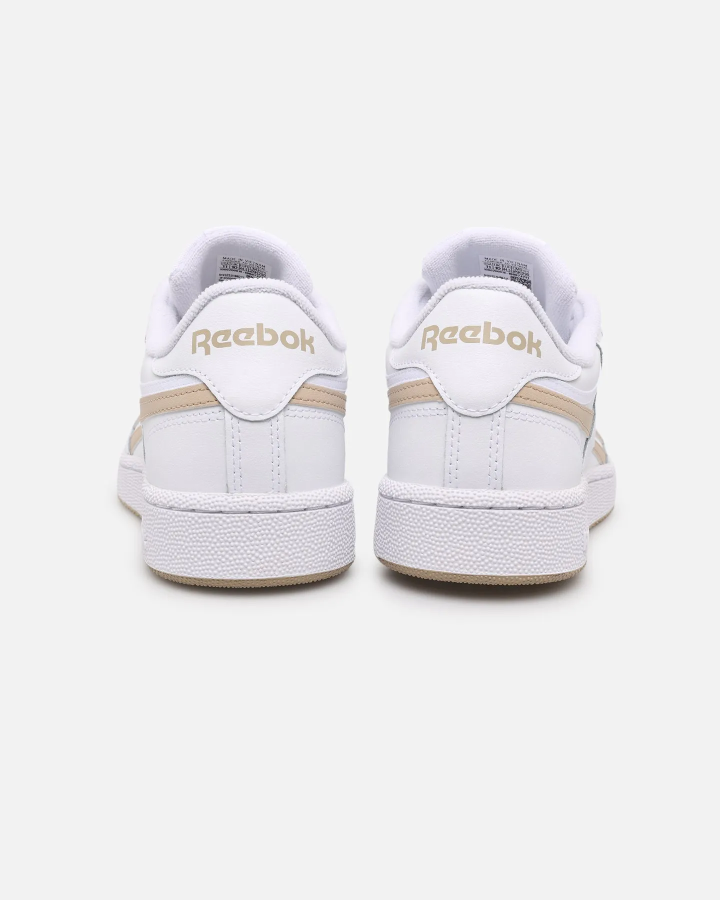 Arch Support Urban Walkers Pair Quick Reebok Club C Revenge White/Oatmeal
