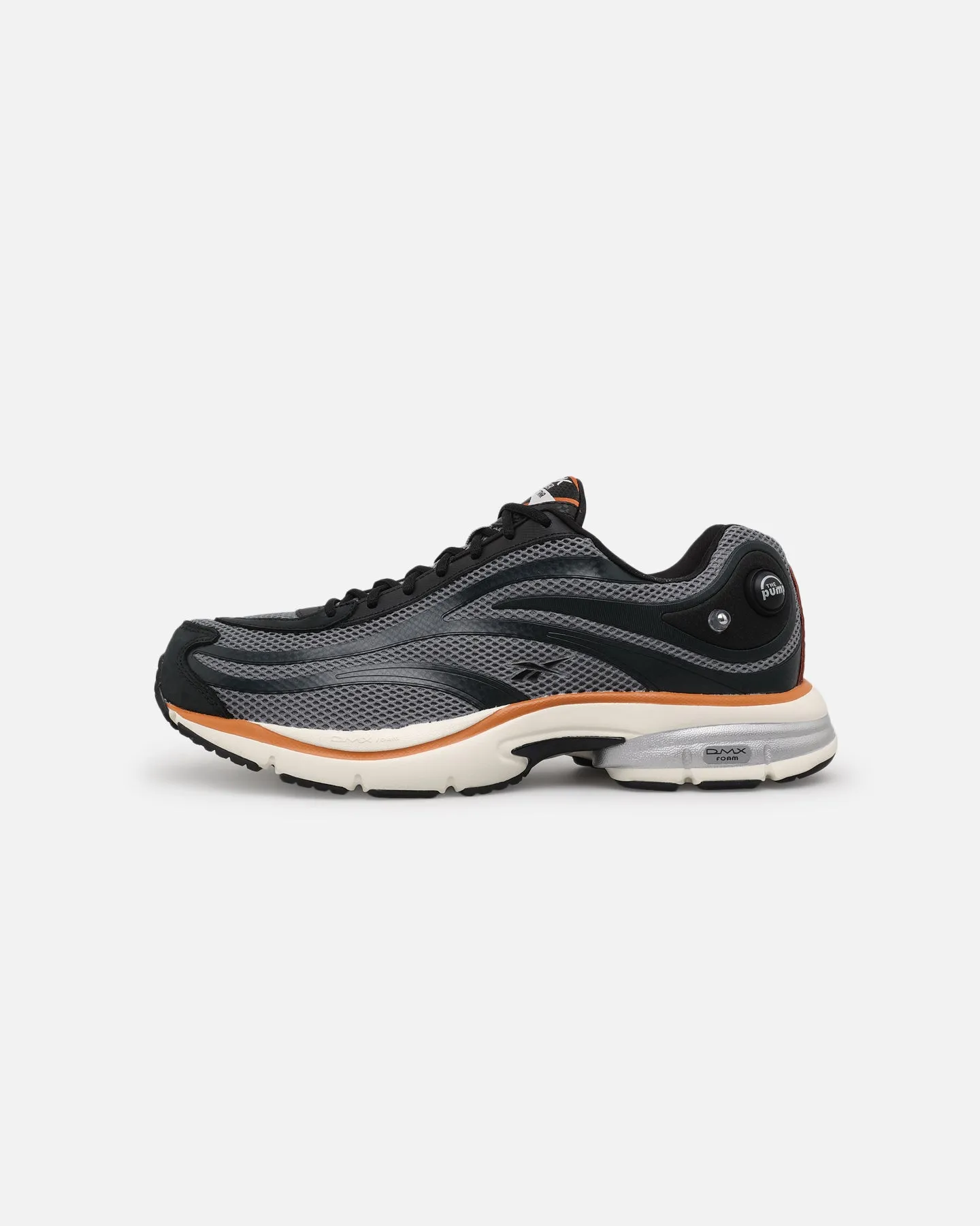 Reebok Premiere Pump Paris Trainer Pure Grey 5 Shiny Tone