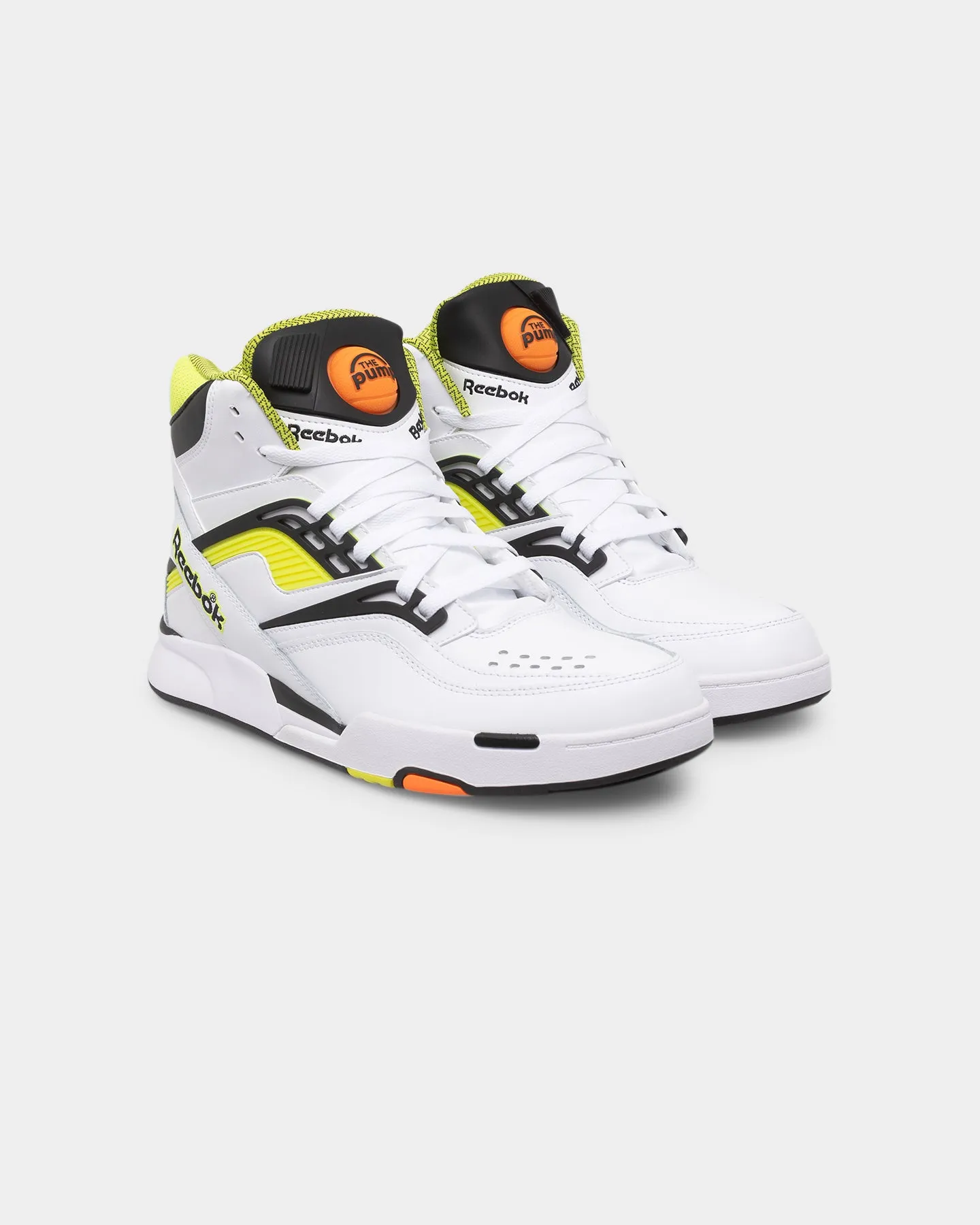 Reebok Pump Twilight Zone "Solar Acid Yellow" Footwear White/Solar Acid Yellow Cliff Edge