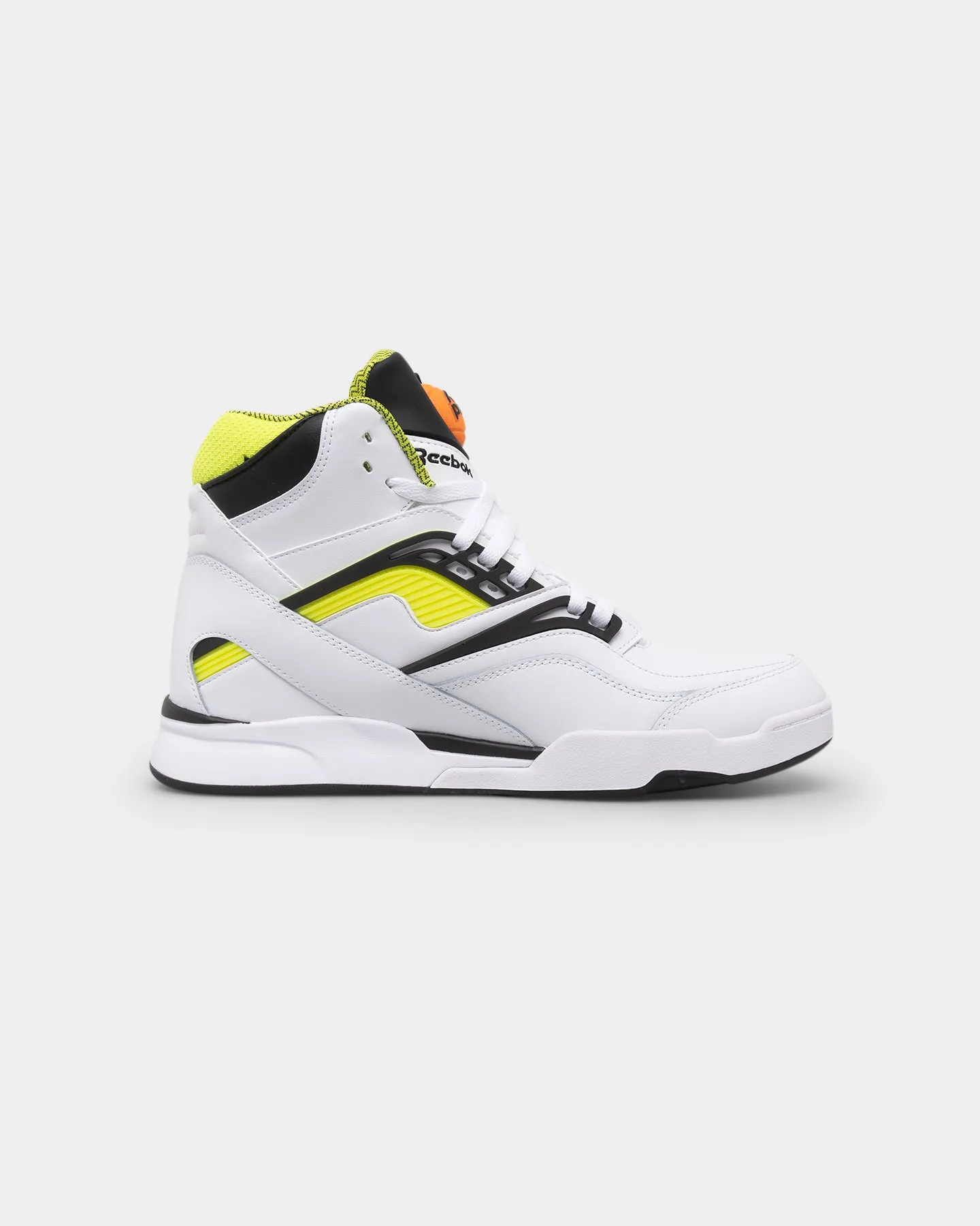 Business Mode Month Strong Reebok Pump Twilight Zone "Solar Acid Yellow" Footwear White/Solar Acid Yellow